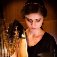 Enchanting and Spectacular 19th and 20th Century Music:  Harp, Clarinet and Piano