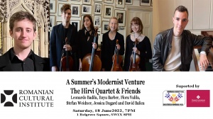 A Summer’s Modernist Venture - The Hirvi Quartet & Friends